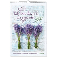 Ich bin da, dir ganz nah 2027 - Wandkalender - Himmlische Zusagen für dich