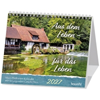 Aus dem Leben - für das Leben 2027 - Postkartenkalender - Maxi-Postkarten-Kalender mit bewegenden Geschichten
