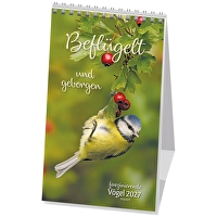 Beflügelt und geborgen 2027 - Postkartenkalender - faszinierende Vögel