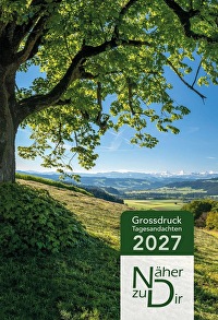 Näher zu Dir 2027 - Buchkalender Großdruck