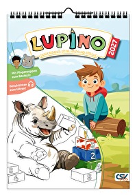 Lupino 2027 - Kinderkalender - Der Kalender zum Rätseln, Malen und Basteln