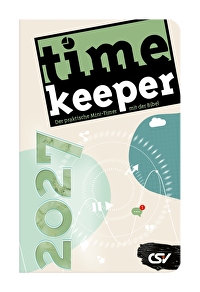 TimeKeeper 2027 - Taschenkalender - Der praktische Mini-Timer mit der Bibel