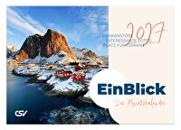 EinBlick 2027 - Der Monatskalender - Denkanstöße, Interessante Fotos, Platz für Termine