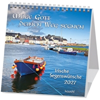 Möge Gott deinen Weg segnen 2027 - Postkartenkaledner - Irische Segenswünsche