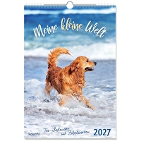 Meine kleine Welt 2027 - Wandkalender - Tier-Kalender mit Bibelworten