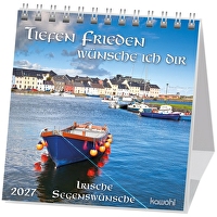 Tiefen Frieden wünsche ich dir 2027 - Aufstellkalender - Irische Segenswünsche