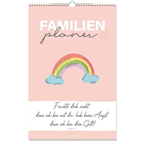 Familienplaner 2027 - Wandkalender - Fürchte dich nicht, denn ich bin mit dir; hab keine Angst, denn ich bin dein Gott! Jesaja 41,10