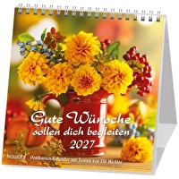 Gute Wünsche sollen dich begleiten 2027 - Postkartenkalender