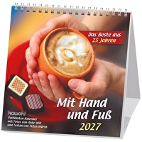 Mit Hand und Fuß 2027 - Postkartenkalender - Das Beste aus 25 Jahren