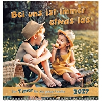 Bei uns ist immer etwas los 2027 - Der Timer für die ganze Familie