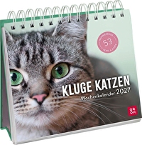Kluge Katzen 2027 - Wochenkalender - 53 Inspirierende Texte & Zitate