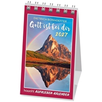 Gott ist bei dir 2027 - Aufkleber-Kalender