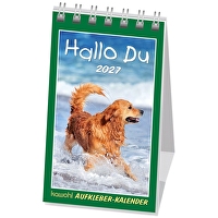 Hallo Du 2027 - Aufkleber-Kalender