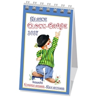 Kleine Clown Grüsse 2027 - Aufkleber-Kalender