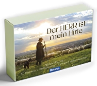 Neujahrslose \"Der Herr ist mein Hirte\" - 100 Bibelverse - 100 Bildmotive - Ideal auch als Lernkärtchen