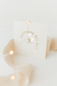 Weihnachtskartenset \"Goldmomente\" - Weihnachtsgrüße mit Bedeutung