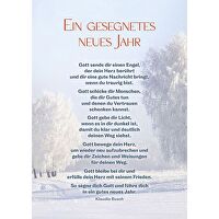Postkarten: Ein gesegnetes neues Jahr 4 Stk.