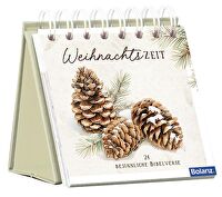 Weihnachtszeit - Aufstellbuch - 24 besinnliche Bibelverse. Wünsche und Zitate