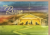 Faltkarte \"Der Retter ist da\" - Lukas 2,11