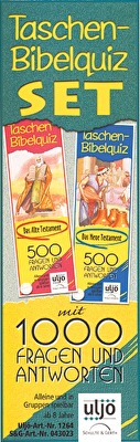 Taschen-Bibelquiz \"Altes und Neues Testament\" - Set - mit 1000 Fragen in 2 Schwierigkeitssufen