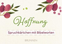 Spruchkärtchen mit Bibelworten 1 \"Hoffnung\"