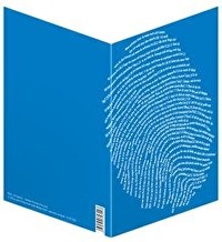 Faltkarte \"Einzigartig, blau\" - 5er Serie