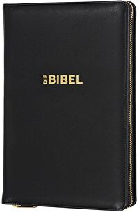 Schlachter 2000 - Taschenausgabe,Kalbsleder,flex.Einband,Reißverschluss,Goldschn - mit Parallelstellen und Studienhilfen